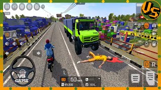 Mercedes-Benz Unimog Gandeng Truck - Best Bus Simulator | Bus Simulator Indonesia Android Gameplay screenshot 2