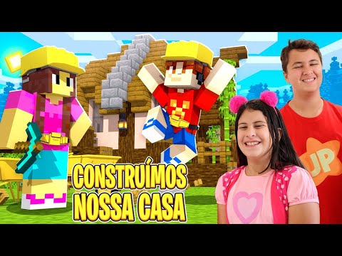 Minecraft - Ele voltou a jogar comigo - EP#04 - Maria Clara e JP Games 