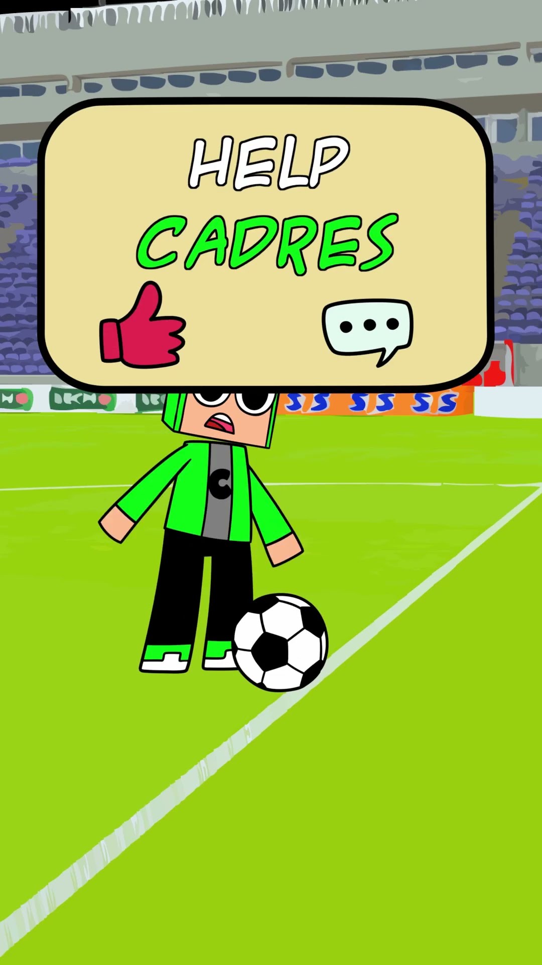 Cadres VS Neymar no Chute