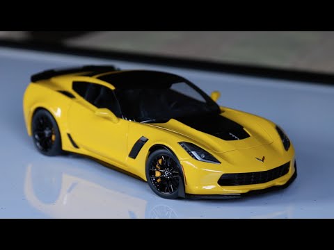 Review - 1:18 Scale AUTOart Corvette C7 Z06 - YouTube