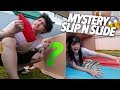 Sliding Through the Mystery Box!! | Ranz and Niana