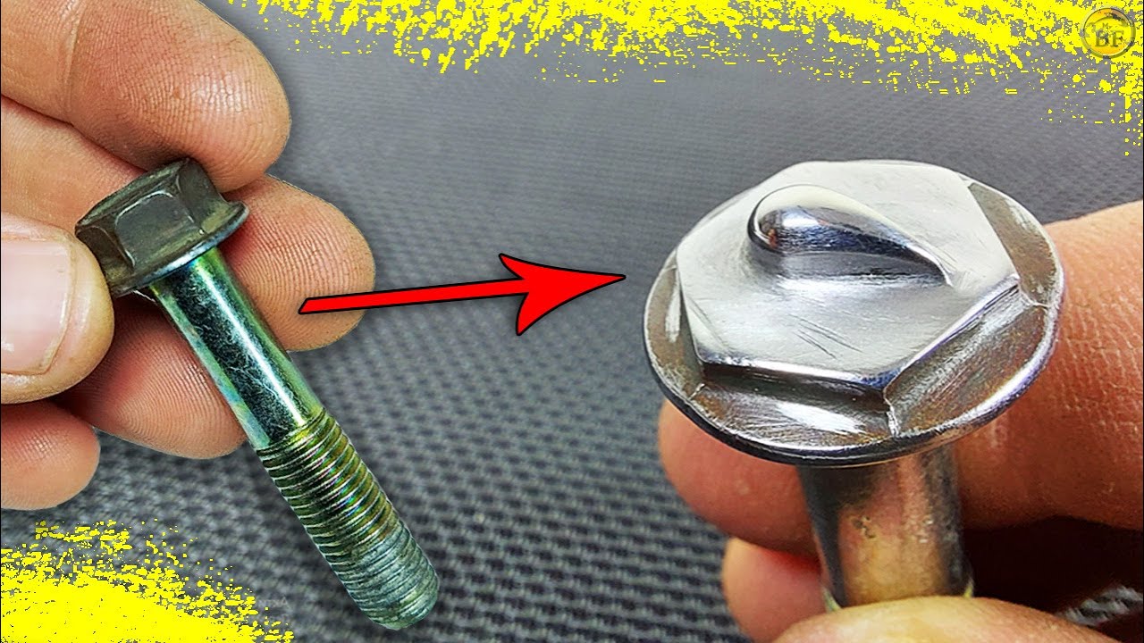 Як зробити ПУАНСОН з автомобільного болта для мормишки! Пуансон крапля!