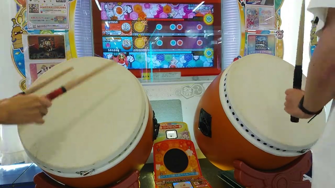 【太鼓の達人ニジイロver.】儚姫は原初に舞う　裏表ツイン