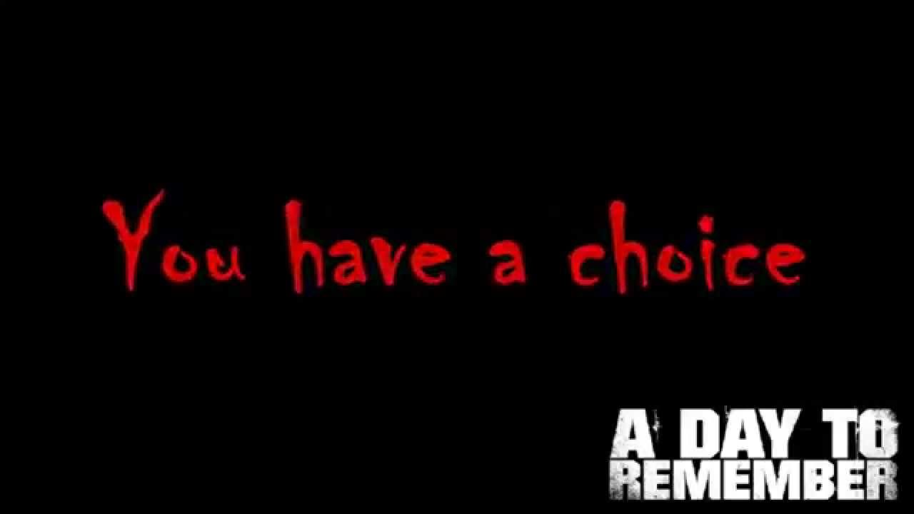 A Day To Remember Dead & Buried (Lyrics) YouTube