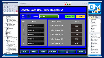 PLC-LS-#37 | Cập Nhật Dữ Liệu Dùng Thanh Ghi Index Register Z