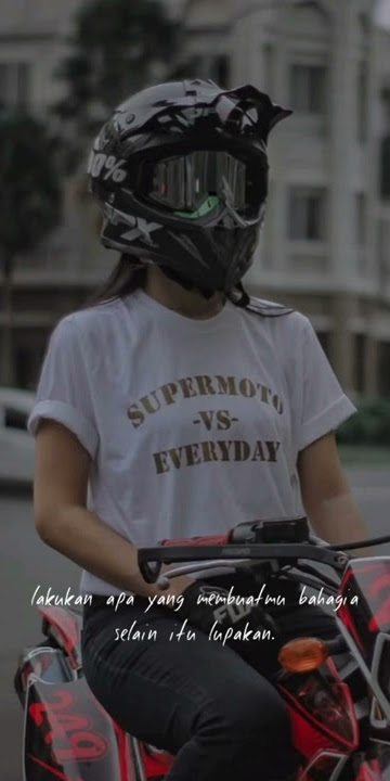 Story wa  cewek cantik Supermoto terbaru 2020