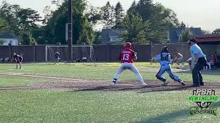 Connor Heney PBR New England Classic 2024 | Attempted Steal Thwarted With Perfect Throw To Second