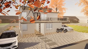 Exterior Walkthrough in 3ds Max & Twinmotion | Realistic Architectural Visualization