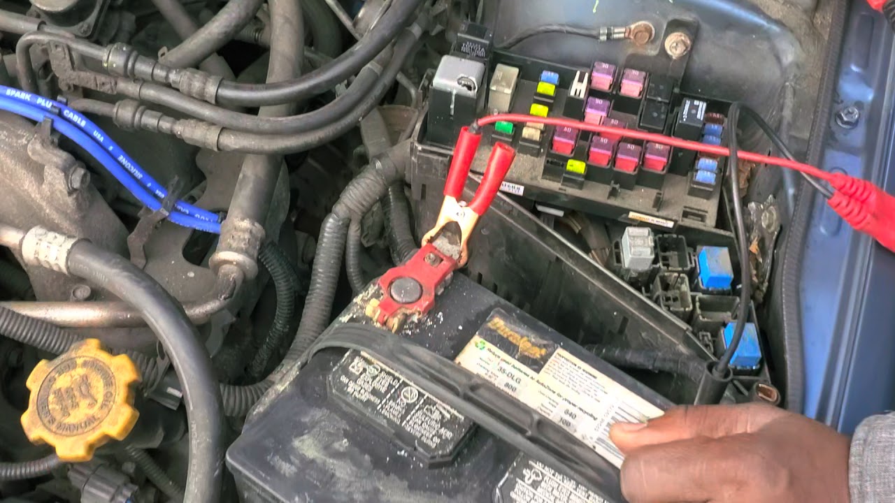 2005 Subaru outback horn relay not working - YouTube