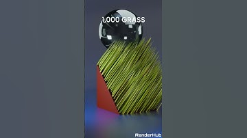 Blender 3D Grass Simulation