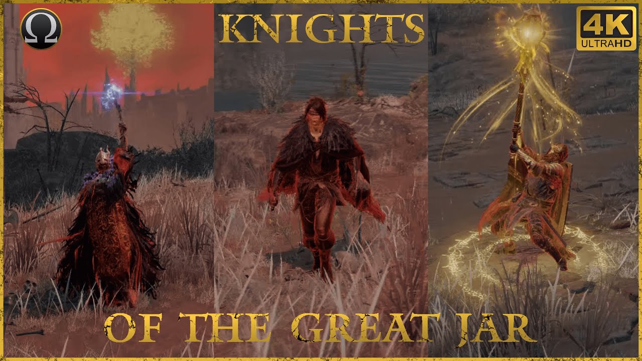 Elden Ring Knights of the Great Jar (Caelid Colosseum) 4K No Hud