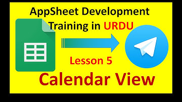 Create an App from Google Sheets with AppSheet || Full Tutorial in Urdu / Hindi Episode Lesson 5