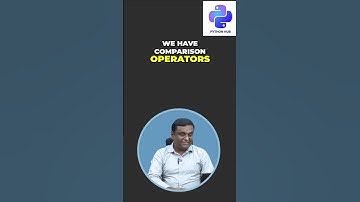 Operators in Python #Shorts