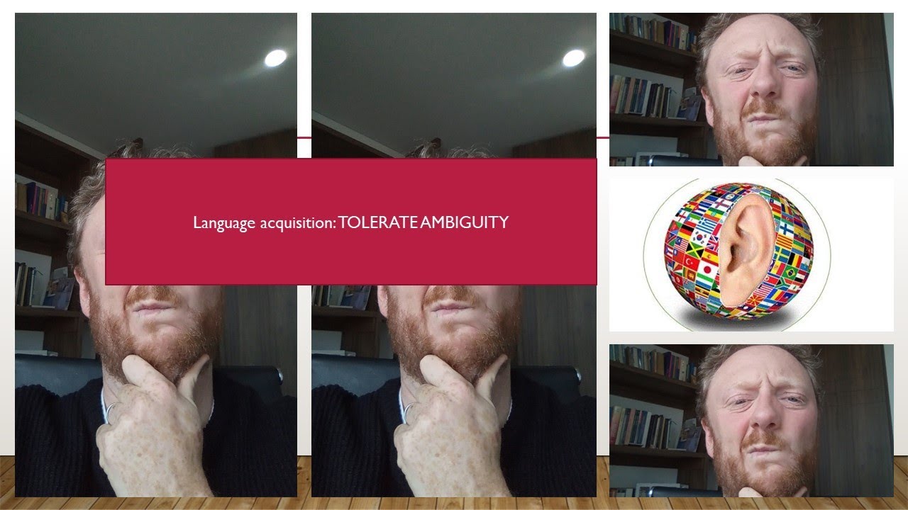 Ambiguity and losing control are good for language learning