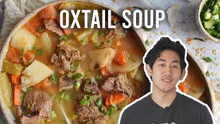 Delicious OXTAIL SOUP Recipe that FALLS off the bone | Nom Life Recipe