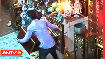 Kẻ trộm hàng loạt hòm công đức sa lưới | ANTV