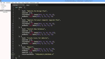 DevExpress DevExtreme: dxScheduler Recurrent Appointments