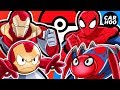 What If Iron Man & Spider-man Were Pokémon Trainers 【 MARVEL Superheroes Parody 】