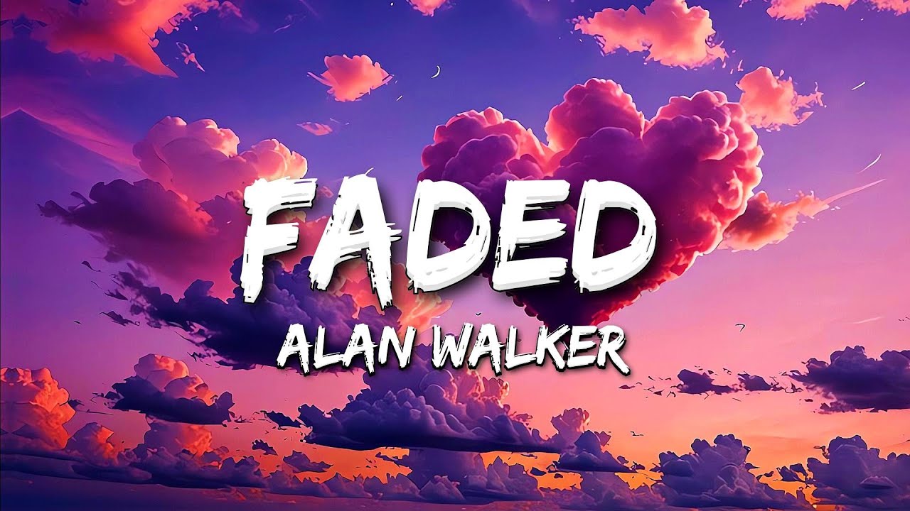 Alan Walker - Faded ( lyrics ) The most Famous Song Of All the Time🔥 ...