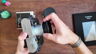 Unbox Leica Elmarit-M 21Mm F2.8 Asph Silver Fullbox