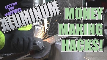 Aluminum Scrapping Hacks - Scrap Metal For Beginners - Tips And Tricks