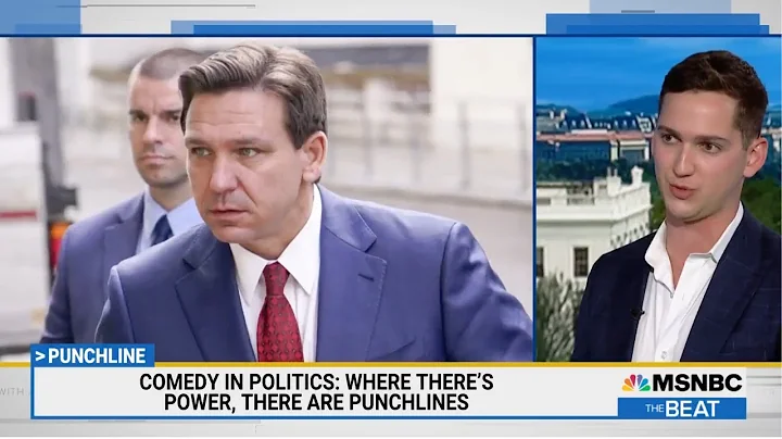 Comedian CRACKS UP MSNBC host with Trump, Ron DeSantis,  & more impressions | Comedian Matt Friend