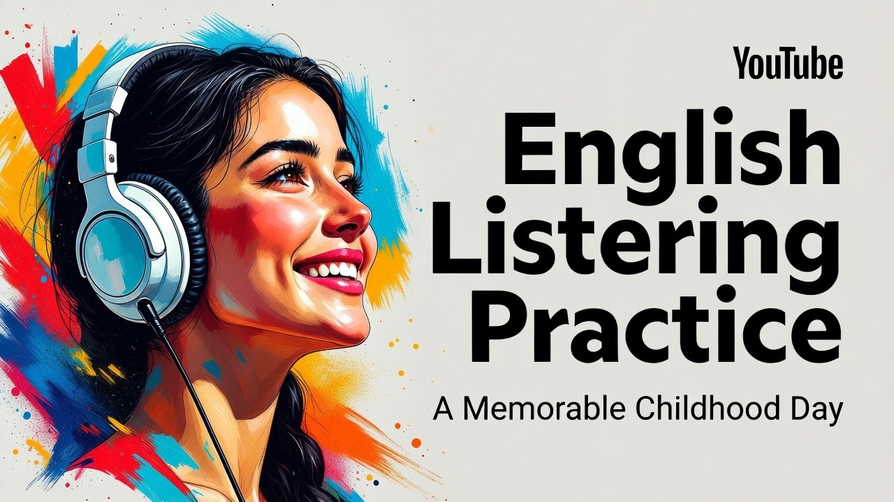 A Memorable Childhood Day | English Listening Practice | B1 Level Story