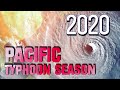 2020 Pacific Typhoon Season Animation