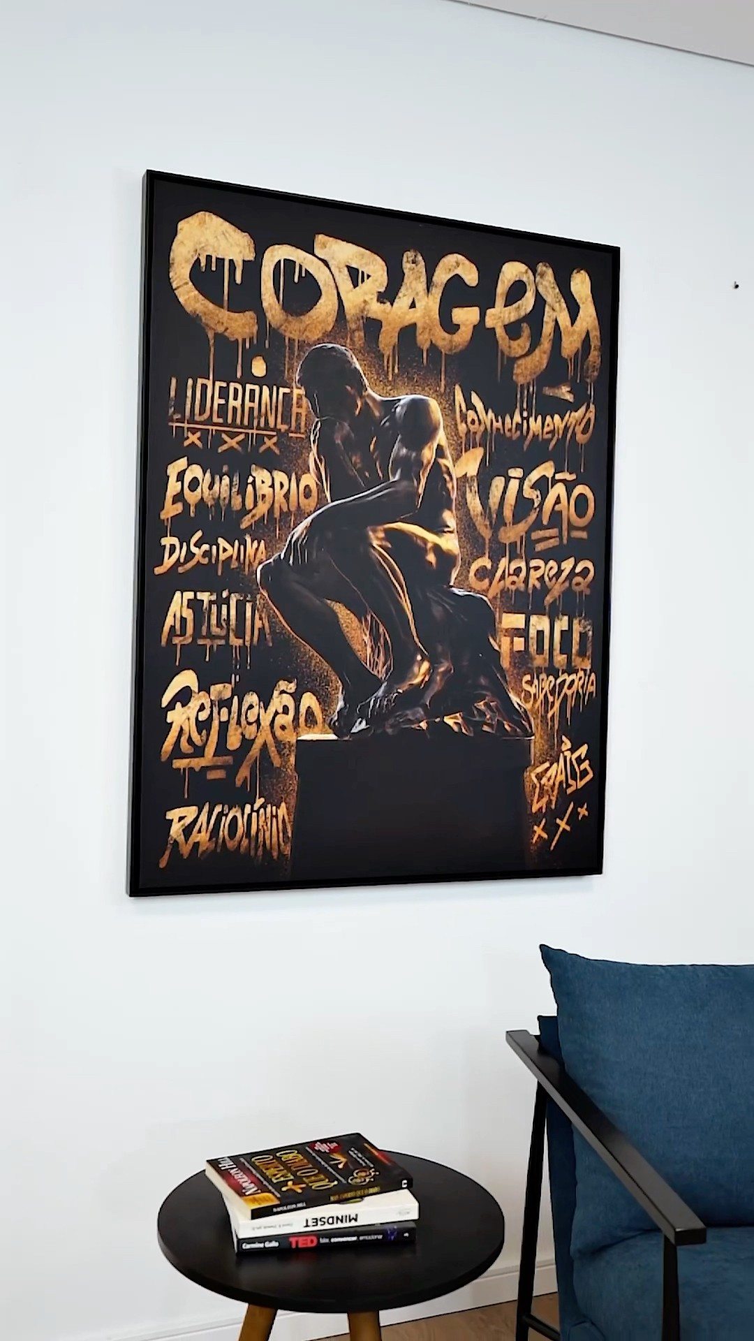 Depoimento de Quadros Decorativos em vídeo