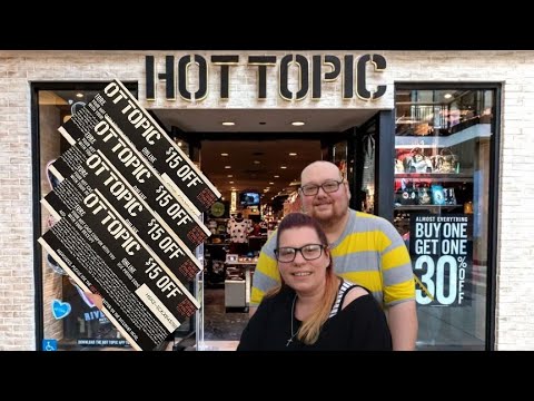 SPENDING HOT CASH FOR BIG SAVINGS AT HOT TOPIC 2020