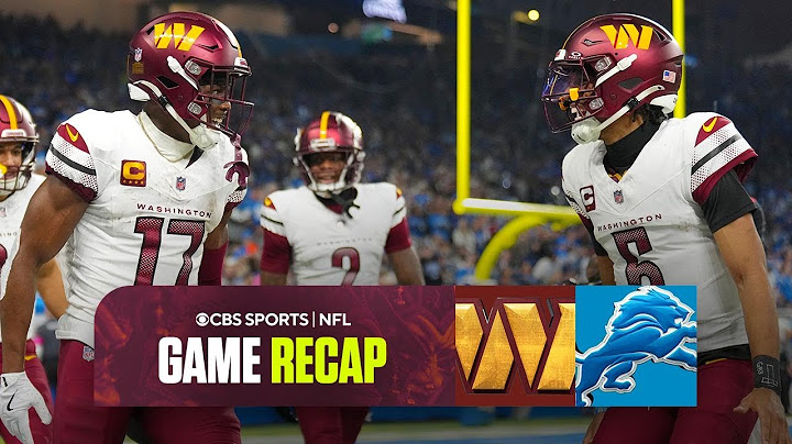 Commanders STUN Lions, advance to NFC title game | Divisional Round Game Recap