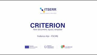 Criterion New document layout template