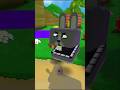 The ghost's head is very big.  #gaming #minecraft  #roblox #superbearadventure #Popiigame