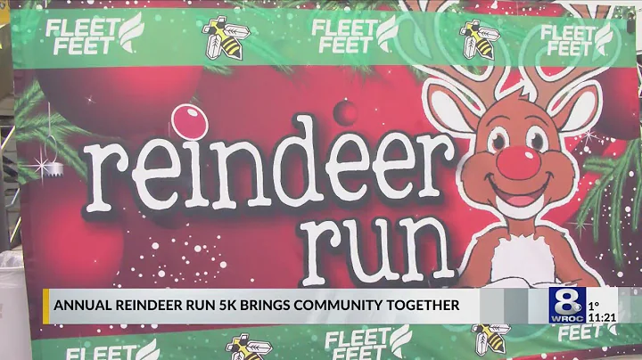 Nearly 1K people take part in annual downtown Reindeer Run