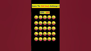 Memory Test 🤯?? Find The Odd Emoji Out!! Emoji Puzzle Quiz #shorts #memorytest #quiztime