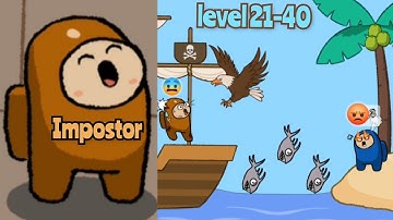 Thief Puzzle 2: Impostor Puzzle / level 21-40 puzzle game / WEEGOON gameplay