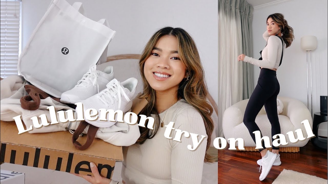 LULULEMON COLLECTION TRY ON HAUL + THE BEST LULULEMON PANTS EVER