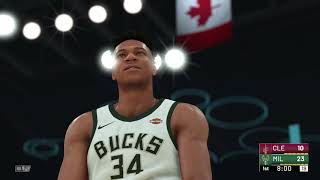 Nba 2k19 - cleveland cavaliers vs milwaukee bucks