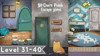 100 Doors Puzzle Escape Game Level 31 32 33 34 35 36 37 38 39 40 Walkthrough (Komaro)