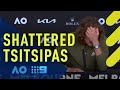 Tsitsipas shattered by straight sets loss - Australian Open | Wide World of Sports