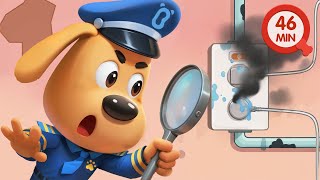 What Started the Fire? | Safety Tips | Cartoons for Kids | Sheriff Labrador