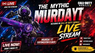 COD MOBILE | Live Stream | MURDA YT | Join  Live With Me #murdayt #codmobile #callofdutymobile