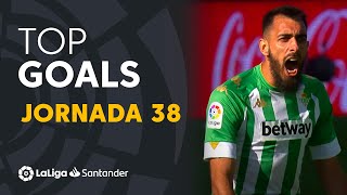 Todos los goles de la jornada 38 de LaLiga Santander 2020\/2021