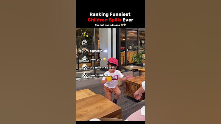 Ranking The Top 6 Funniest Children Spilling Drinks Ever