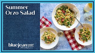 Summer Orzo Salad | Blue Jean Chef