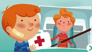 Kids Learn Safety Tips - First Aid Training For Toddlers - Accident Prevention App For Kids