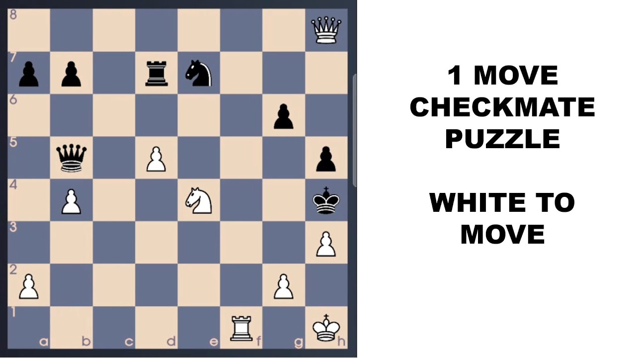 White to Play, Mate in One Move