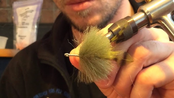 Green Crab Pot Fly For Stripers - James Brown version 