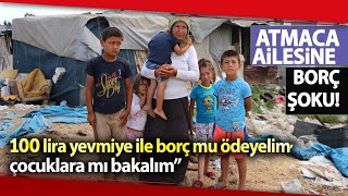 Çadırda Yaşayan Tarım İşçisi Aileye 7 Bin Lira Su Borcu