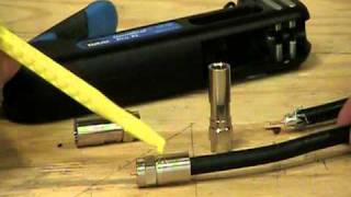 Coax Compression RG-6 Connector Termination.mpg
